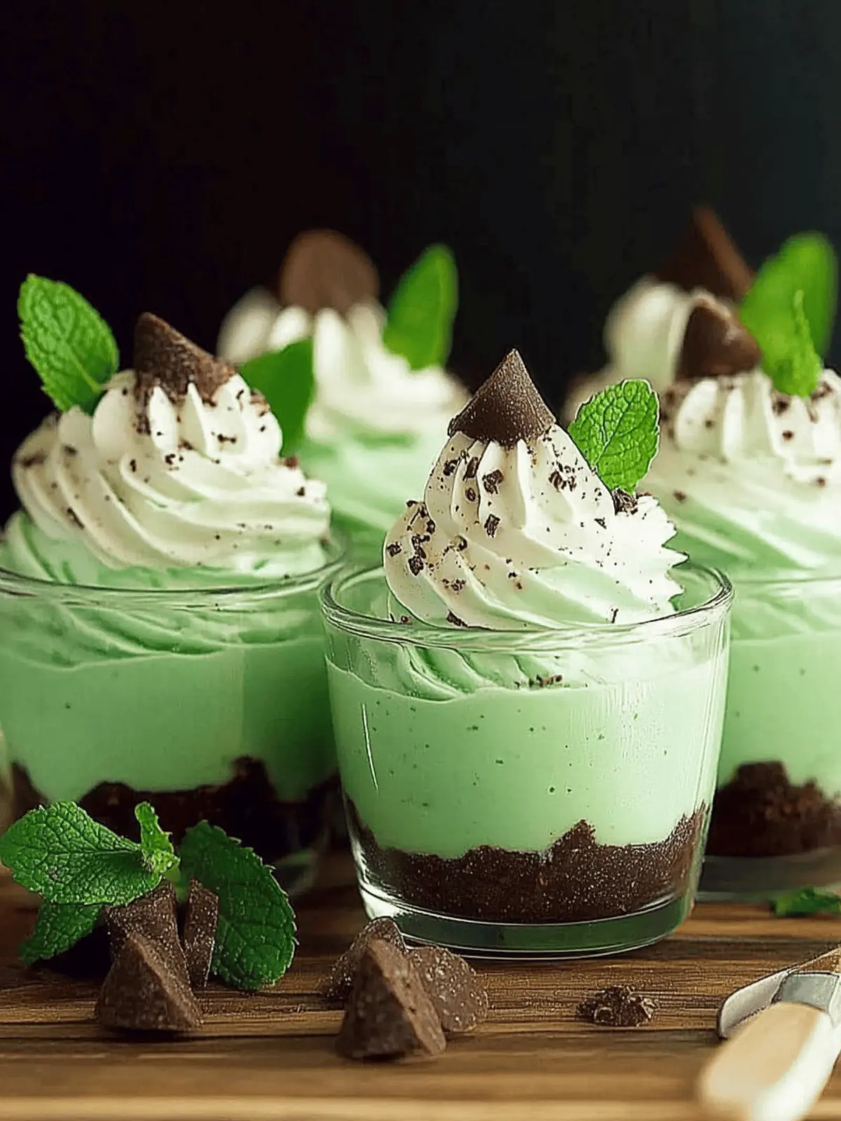 Mint Chip Cheesecake Mousse: Your Go-To Easy Crowd-Pleaser